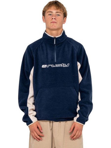 Rusty Ανδρικό Φούτερ Fleece Navy Μπλε FTM1191-NVB