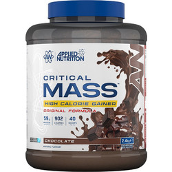 Applied Nutrition Critical Mass Original Chocolate Πρωτεΐνη Ορού Γάλακτος Όγκου 2.4kg