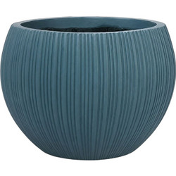 Supergreens Antica Κασπώ Καλάθι Πήλινο Μπλε 48x37.5cm C-5280-8