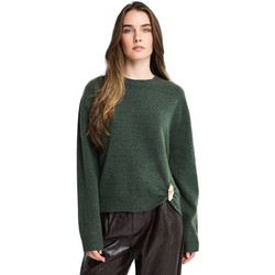 Funky Buddha Γυναικεία Πλεκτή Μπλούζα Κυπαρισσί FBL014-120-09
