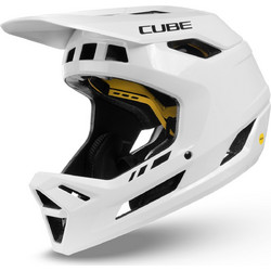 Cube Descender Κράνος Ποδηλάτου Βουνού / Downhill / BMX / Dirt Full Face MIPS Λευκό