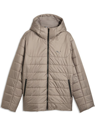 Puma Αθλητικό Ανδρικό Μπουφάν Χειμωνιάτικο Puffer Μπεζ 685211-81