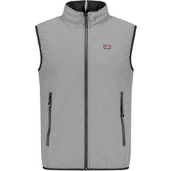 Norway Αμάνικο Ανδρικό Μπουφάν Puffer Γκρι 849140
