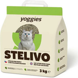 Yoggies Stelivo Φυτική Άμμος Γάτας χωρίς Άρωμα 8lt