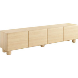 Possina Έπιπλο Τηλεόρασης Ξύλινο Μ199.7xΠ38xΥ46.7cm Lobo 163155039