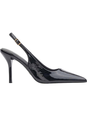 Verde Γόβες Slingback Λουστρίνι με Τακούνι Στιλέτο Μαύρες 28-4290