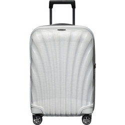 Samsonite C-Lite 159482-1627 Βαλίτσα Καμπίνας 55x40x23cm με 4 Ρόδες Λευκή