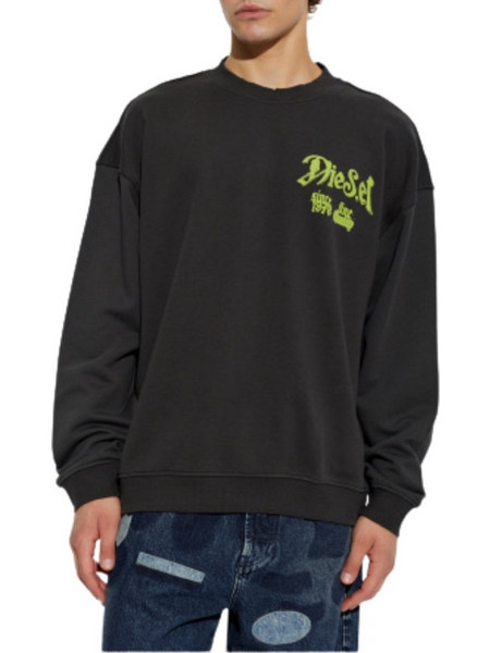 Diesel Ανδρικό Φούτερ Μαύρο W26A230030EFBU