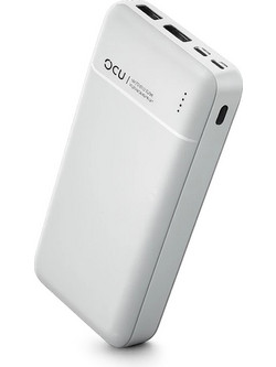 Otu PB-201 Power Bank 20000mAh με 2 Θύρες USB-A White