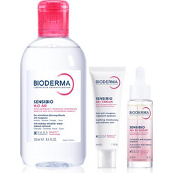 Bioderma Sensibio H2O AR Micellar Water 250ml + Serum 30ml + Cream 40ml