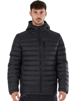Fundango Ανδρικό Μπουφάν Χειμωνιάτικο Puffer Μαύρο 1JAAF23-AF