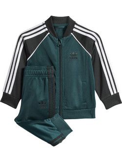 Adidas Βρεφικό Σετ Φόρμας Χειμωνιάτικο Πράσινο JY0013