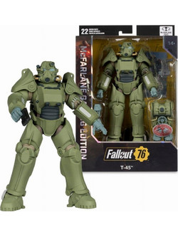 McFarlane Fallout 76 Gaming Edition Red Platinum T-45 Military Armor 20cm