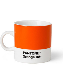 Pantone Φλιτζάνι Espresso Πορσελάνης Πορτοκαλί 120ml 101040021