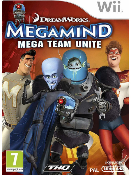 Megamind Mega Team Unite Wii