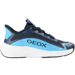Geox Pro Ran Fast Παιδικά Sneakers Navy Μπλε Τιρκουάζ J667JA