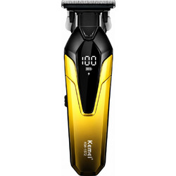 Kemei Κουρευτική Μηχανή KM-1572 Κίτρινη & Μαύρη