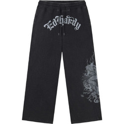 Ed Hardy Ανδρικό Παντελόνι Φόρμας Μαύρο ED6033