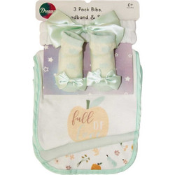 Dreams Σετ Δώρου για Νεογέννητο Κορίτσι Newborn Πράσινο Mint 5τμχ