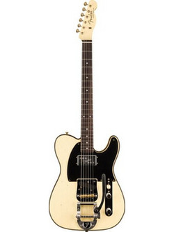 Fender Cunife Ηλεκτρική Κιθάρα T Style με Μαγνήτες SH & Ταστιέρα Rosewood Vintage White