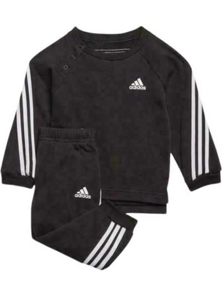 Adidas Βρεφικό Σετ Φόρμας Χειμωνιάτικο Μαύρο H65810