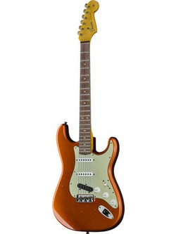 Fender LTD Hotshot Ηλεκτρική Κιθάρα ST Style με Μαγνήτες SSS & Ταστιέρα Rosewood Burnt Copper