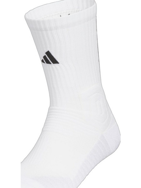 Adidas Basketball Ανδρικές Κάλτσες Ψηλές Λευκές KB9258