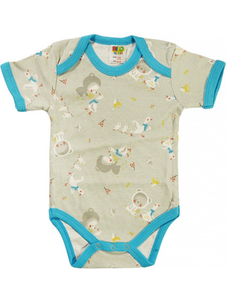 Biyo Kids Family Duck Φορμάκι Εσώρουχο Κοντομάνικo για Αγόρι Γκρι Γαλάζιο 40234