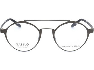 Safilo CANALINO 01 VZH Ανδρικός Σκελετός Γυαλιών Οράσεως Μεταλλικός Μαύρος
