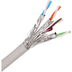 Extralink S/FTP Cat.7 Καλώδιο Δικτύου Ethernet 305m Grey EX.96570