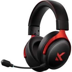 Mchose V9 Pro Ασύρματο Gaming Headset Over Ear Black Red