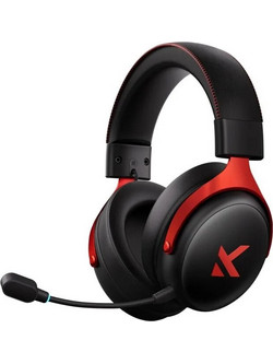 Mchose V9 Pro Ασύρματο Gaming Headset Over Ear Black Red