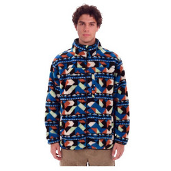 Emerson Ανδρική Ζακέτα Fleece με Φερμουάρ Μπλε 262.EM290.122