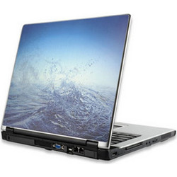 Blue Water 3D Αυτοκόλλητο για Laptop 33.5x22.5cm 422789