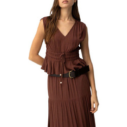 Tiffosi Camponesa Γυναικείο Καλοκαιρινό Crop Top Καφέ 10066365-290