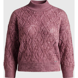 Funky Buddha Γυναικεία Πλεκτή Μπλούζα Ροζ FBL014-124-09