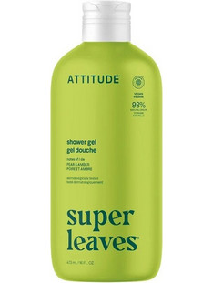 Attitude Super Leaves Pear & Amber Αφρόλουτρο σε Gel 473ml