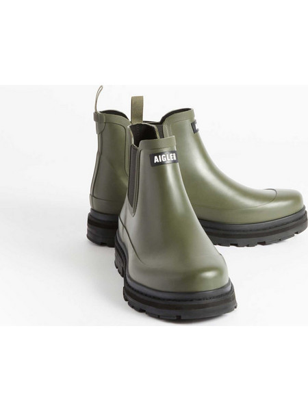 Aigle Alya Soft Rain M2 Γαλότσες Εργασίας Αστραγάλου Πράσινες