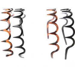 RO Accessories 14-0007A Στέκα Μαλλιών Καφέ Ματ