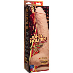 Doc Johnson John Holmes Ρεαλιστικό Dildo με Βεντούζα & Όρχεις 32cm Flesh