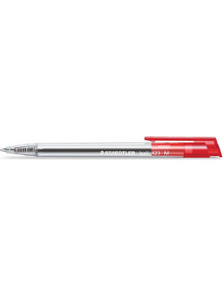 Staedtler 423 Μ-2 Στυλό Διαρκείας Κόκκινο 10τμχ