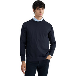 Monte Napoleone Ανδρική Πλεκτή Μπλούζα Navy Μπλε 262-50-2500-5253-5