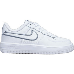 Nike Air Force 1 Παιδικά Sneakers Λευκά Ασημί IX7939-100