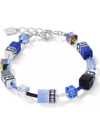 Coeur de Lion GeoCube Γυναικείο Βραχιόλι από Ατσάλι με Swarovski 4014/30-0712
