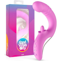 Good Vibes Only Zumi Δονητής Rabbit 19.9cm Ροζ