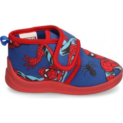 Cerda Spider-Man Ανατομικές Χειμερινές Παιδικές Παντόφλες Μποτάκια για Αγόρι Κόκκινες Μπλε 2300006980