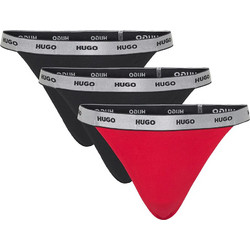 Hugo Βαμβακερά Γυναικεία String 3Pack 50570706-978