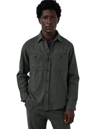 Hartford Percey Ανδρικό Πουκάμισο Overshirt Χακί BG16106