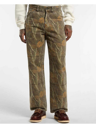 Dickies Houck Ανδρικό Τζιν Παντελόνι Loose Εφαρμογή Χακί DK0A8DNCCF0