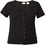 Levi's Γυναικείο Καλοκαιρινό Crop Top Ριπ Μαύρο 0087U-0001